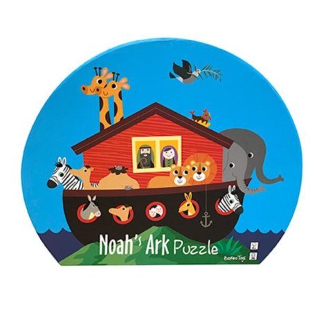 Puzzle dla dzieci w ozdobnym pudełku, 36 el., arka BARBO TOYS