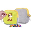 Saszetka na suwak, kosmetyczka, pixie crew, szara, neonowy żółty PIXIE