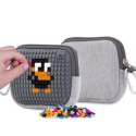 Saszetka na suwak, kosmetyczka, pixie crew, szara, szary panel PIXIE