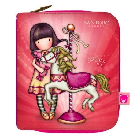 Składany portfel - gorjuss - fairground - carousel SANTORO LONDON
