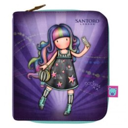 Składany portfel - gorjuss - fairground - up and away SANTORO LONDON