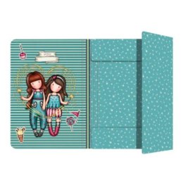 Teczka zamykana na gumkę - gorjuss - fairground - fireworks SANTORO LONDON