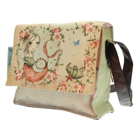 Torba na ramię (z połyskiem) - mirabelle - mergirl SANTORO LONDON