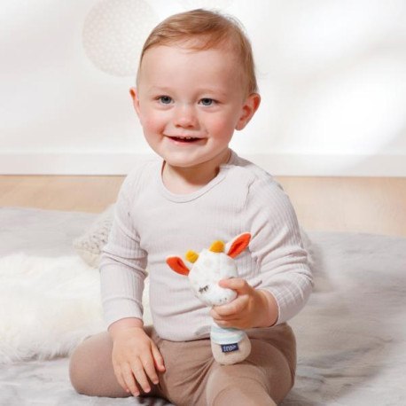 Zabawka do rączki z grzechotką świecąca w FEHN