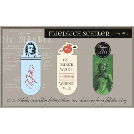 Zakładki magnetyczne - friedrich schiller MOSES