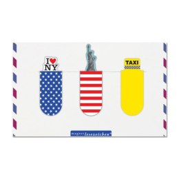 Zakładki magnetyczne - nowy york MOSES