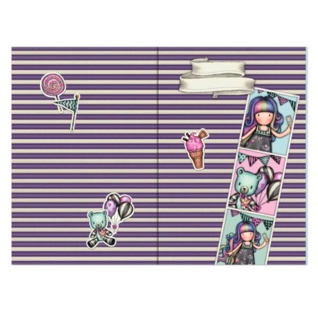 Zamykany notes - gorjuss - fairground - up and away SANTORO LONDON