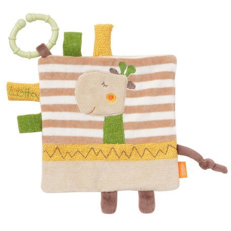 Zawieszka, szmatka sensoryczna, szeleścik, żyrafa lotta, z FEHN