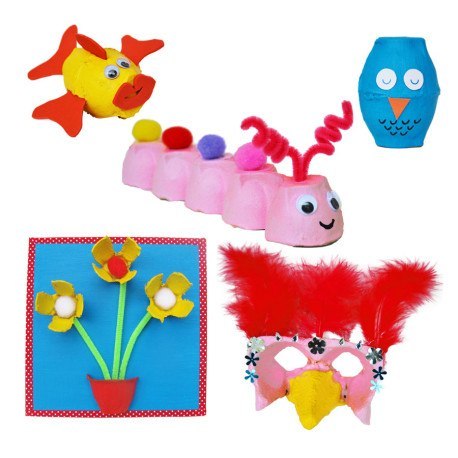 Zestaw kreatywny - maska wenecka - re-cycle-me - 5 zabawek RE-CYCLE-ME