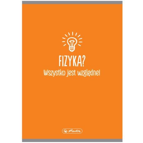 Zeszyt w kratkę a5 60 kartek - fizyka HERLITZ