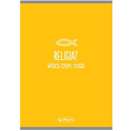 Zeszyt w kratkę a5 60 kartek - religia HERLITZ