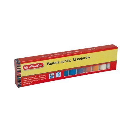 Kredki pastele suche 12 kolorów HERLITZ
