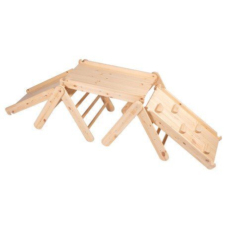 Meowbaby drabinka dla dzieci ze zjeżdżalnią i ści MEOWBABY