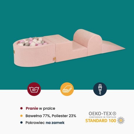 Meowbaby piankowy zestaw do zabawy z suchym basen MEOWBABY