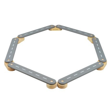 Meowbaby ścieżka sensoryczna drewniana, balance b MEOWBABY