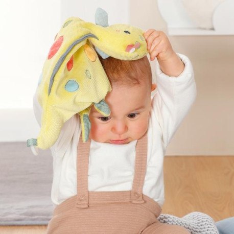 Pierwsza przytulanka, pacynka, dinozaur z kolekcji FEHN