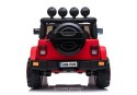 Auto na Akumulator Jeep BRD-7588 Czerwony 4x4