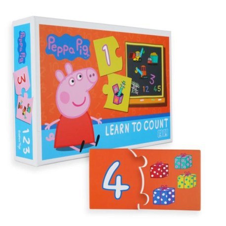 Puzzle, ucz się liczyć, zestaw 10 układanek, 20 BARBO TOYS