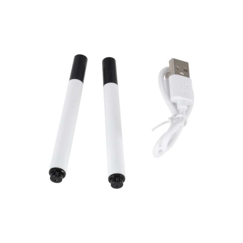 Zabawka interaktywna edukacyjna robot nauka rysowania fiszki mazaki niebieski