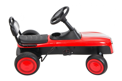 Gokart 03 Retro na pedały - 3-8 lat Kidz Motion czerwony