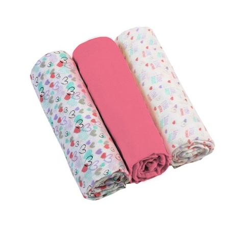 Pieluszki muślinowe Super miękkie 3szt. 0m+ Baby Ono 348