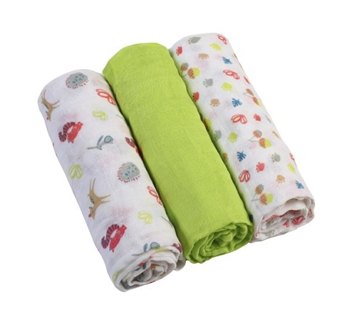 Pieluszki muślinowe Super miękkie 3szt. 0m+ Baby Ono 348