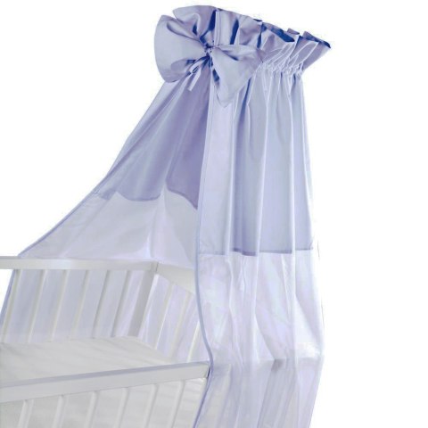 ALBERO MIO Baldachim uniwersalny z kokardą niebieski jeans