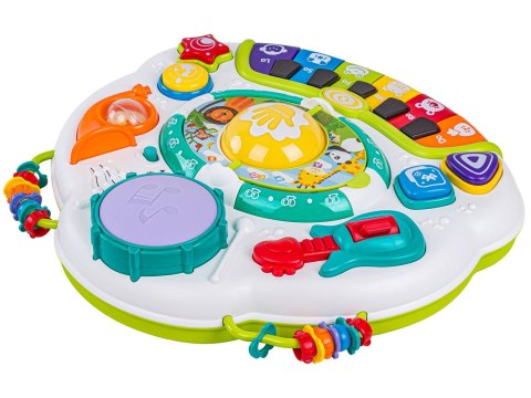 Multifunkcyjny Edukacyjny Muzyczny Stolik Dla Dzieci Pianinko Mikrofon