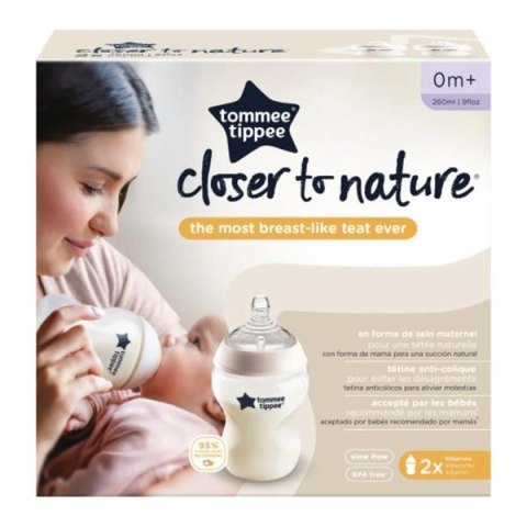 TOMMEE TIPPEE 42252090 TTP42252091 Butelka plastikowa 260 ml 2-pak