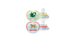 AVENT SCF087/02 Smoczek Ultra Air 0-6m listek/gepard