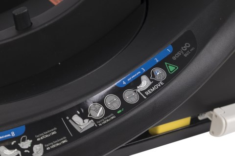 EASY GO Fotelik samochodowy BUZ XTD PRO GRANITO