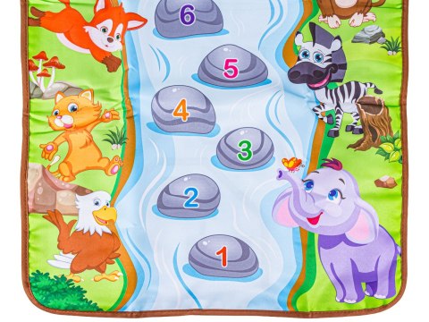 Edukacyjna Muzyczna Mata Sensoryczna Dla Dzieci ZWIERZĘTA