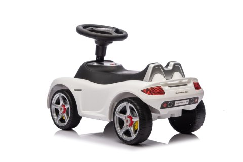 Jeździk pchacz chodzik dla dziecka Porsche Carrera GT biały