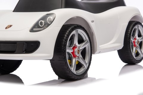 Jeździk pchacz chodzik dla dziecka Porsche Carrera GT biały