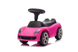 Jeździk pchacz chodzik dla dziecka Porsche Carrera GT różowy