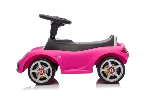 Jeździk pchacz chodzik dla dziecka Porsche Carrera GT różowy