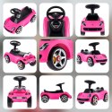 Jeździk pchacz chodzik dla dziecka Porsche Carrera GT różowy