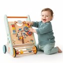 Pchacz jeździk dla dziecka drewniany chodzik interaktywny GIGANT XXL 48 cm