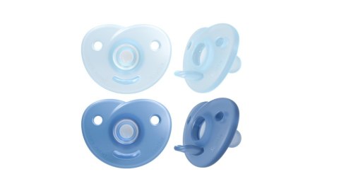 AVENT SCF099/26 Smoczek Soothie 0-6m 2 szt. niebieski