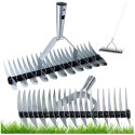 Aerator Wertykulator Ogrodowy Ręczny Do Trawnika Dwustronny LEAN 34 cm