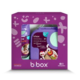 B.BOX 62351 Zestaw Mini Lunchbox + butelka tritanowa ze słomką 450 ml Lilac Pop