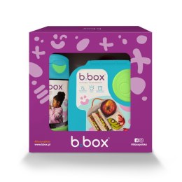 B.BOX 62429 Zestaw sportowy butelka tritanowa 450 ml + Mini Lunchbox Ocean Breeze