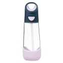B.BOX BB00225 Butelka na wodę tritanową ze słomką 600ml Indigo Rose