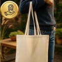 BAWEŁNIANA TORBA NA ZAKUPY DO DEKOROWANIA EKOLOGICZNA EKO TORBA