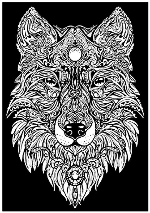 Kolorowanka Welwetowa A4 Lupus