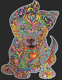 Kolorowanka Welwetowa A4 Szczeniak