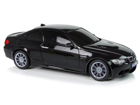 Auto Zdalnie Sterowane BMW M3 Czarny Pilot Kierownica 1:18 Dźwięk Światła