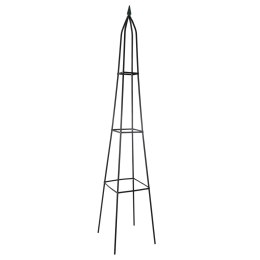 Pergola podpora LUARO ogrodowa na kwiaty stojak na róże pnące piramida metalowa