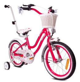 Rower 16 cali Heart bike - malinowy