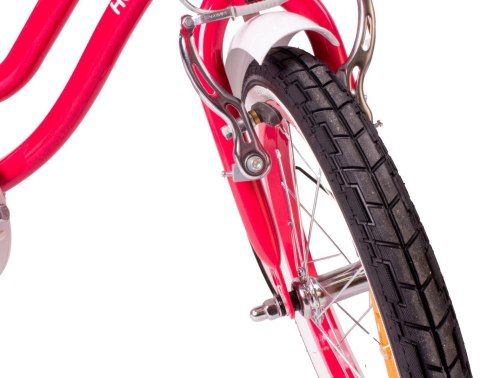 Rower 16 cali Heart bike - malinowy